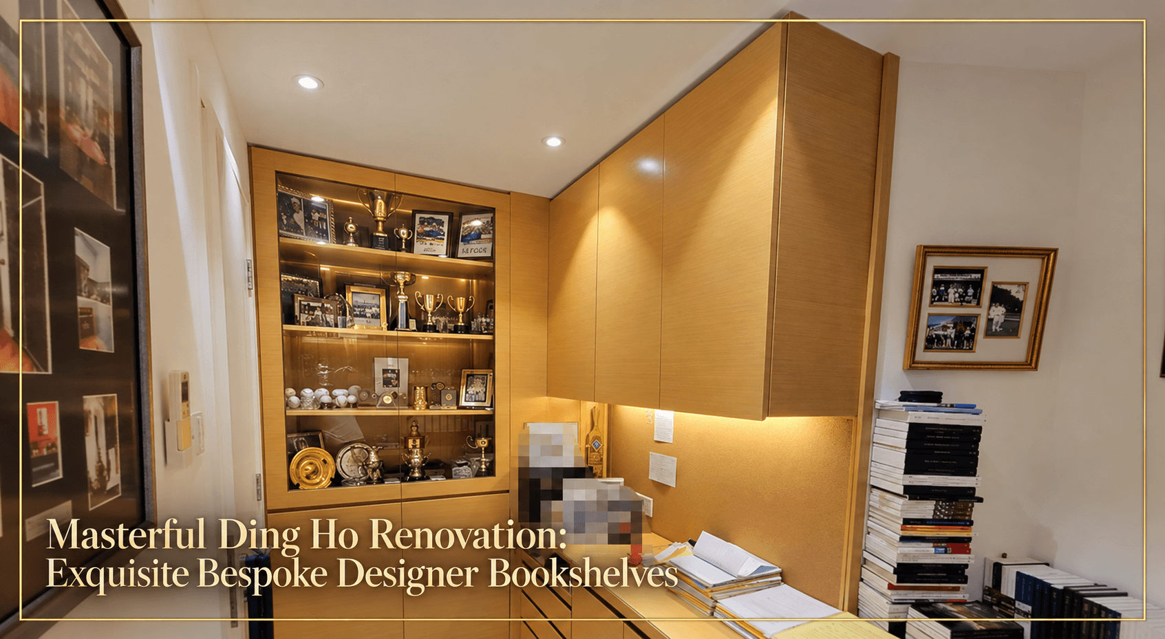 AI Bespoke Bookshelf Design | Engineered for HK Homes